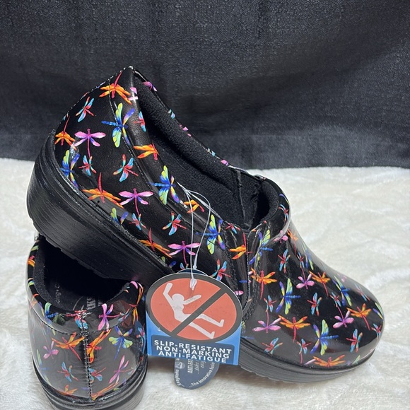 Sloggers Black and Multicolor Clogs - Picture 2 of 9